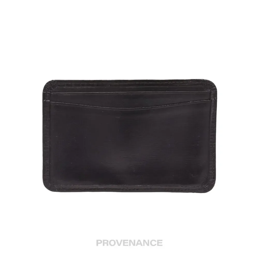 🔴 Louis Vuitton Card Holder Wallet - Black Epi Leather